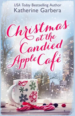 Katherine Garbera Christmas at the Candied Apple Café обложка книги