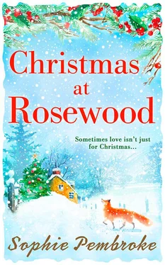 Sophie Pembroke Christmas at Rosewood обложка книги