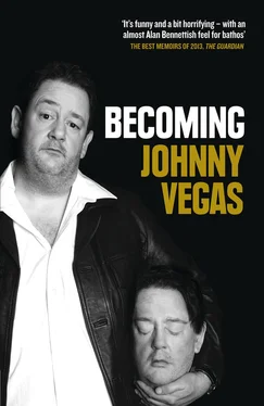 Johnny Vegas Becoming Johnny Vegas обложка книги
