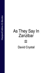 David Crystal - As They Say In Zanzibar