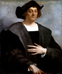 Christopher Columbus painting by Sebastiano del Piombo The European - фото 2