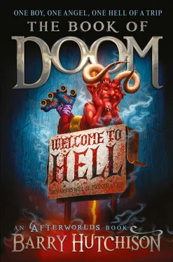 Barry Hutchison Afterworlds: The Book of Doom обложка книги