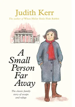 Judith Kerr A Small Person Far Away обложка книги