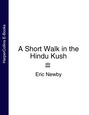 Eric Newby A Short Walk in the Hindu Kush обложка книги