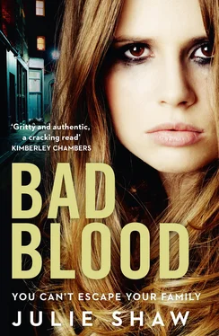 Julie Shaw Bad Blood обложка книги
