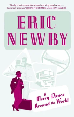 Eric Newby A Merry Dance Around the World With Eric Newby обложка книги