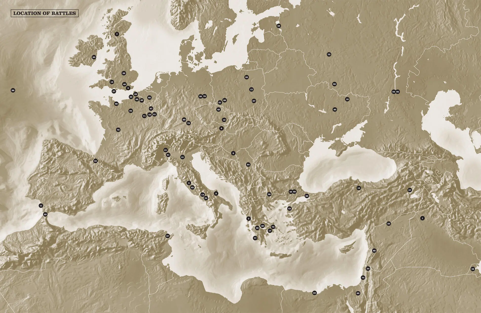 PREFACE Choosing just 100 battles from recorded human history is a challenge - фото 3