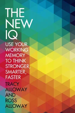 Tracy Alloway The New IQ: Use Your Working Memory to Think Stronger, Smarter, Faster обложка книги