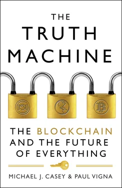 Paul Vigna The Truth Machine: The Blockchain and the Future of Everything обложка книги