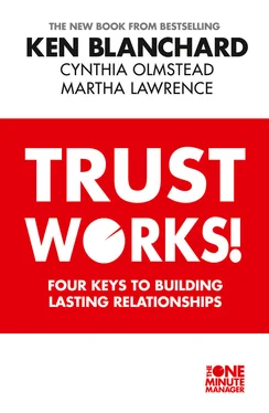 Ken Blanchard Trust Works: Four Keys to Building Lasting Relationships обложка книги
