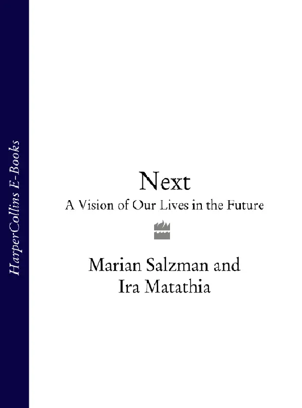 Next A Vision of Our Lives in the Future Ira Matathia Marian Salzman Ann - фото 1