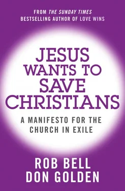 Rob Bell Jesus Wants to Save Christians: A Manifesto for the Church in Exile обложка книги