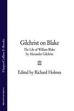 Richard Holmes Gilchrist on Blake: The Life of William Blake by Alexander Gilchrist обложка книги