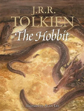 Alan Lee The Hobbit: Illustrated by Alan Lee обложка книги