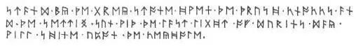 On the Map the compass points are marked in runes with East at the top as - фото 12