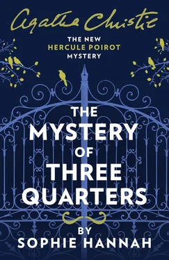 Agatha Christie The Mystery of Three Quarters: The New Hercule Poirot Mystery обложка книги