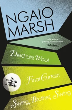 Ngaio Marsh Inspector Alleyn 3-Book Collection 5: Died in the Wool, Final Curtain, Swing Brother Swing обложка книги