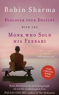 Robin Sharma Discover Your Destiny with The Monk Who Sold His Ferrari: The 7 Stages of Self-Awakening обложка книги