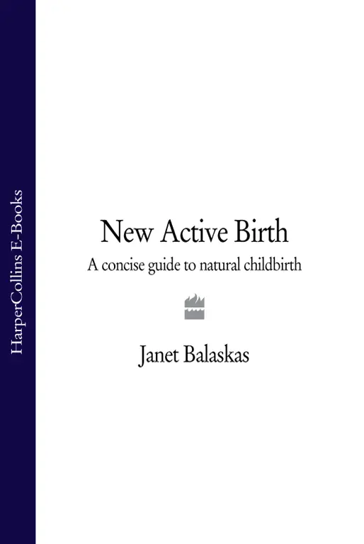 New Active Birth A concise guide to natural childbirth JANET BALASKAS - фото 1