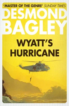 Desmond Bagley Wyatt’s Hurricane обложка книги