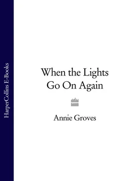 Annie Groves When the Lights Go On Again обложка книги