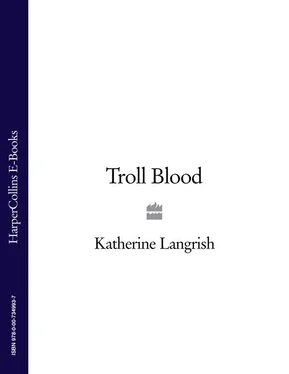 Katherine Langrish Troll Blood обложка книги