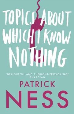 Patrick Ness Topics About Which I Know Nothing обложка книги