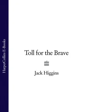 Jack Higgins Toll for the Brave обложка книги