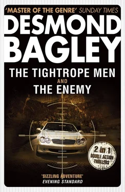 Desmond Bagley The Tightrope Men / The Enemy обложка книги