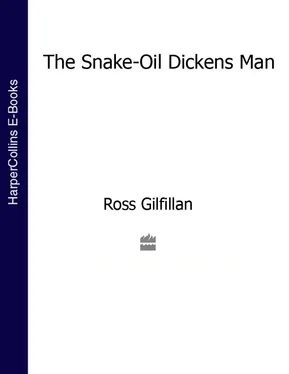 Ross Gilfillan The Snake-Oil Dickens Man обложка книги