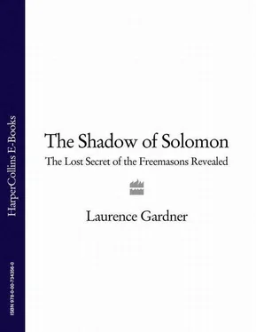 Laurence Gardner The Shadow of Solomon: The Lost Secret of the Freemasons Revealed обложка книги