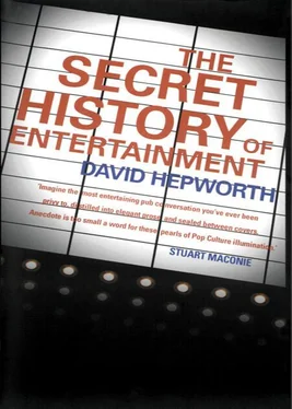 David Hepworth The Secret History of Entertainment обложка книги