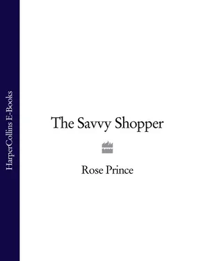 Rose Prince The Savvy Shopper обложка книги