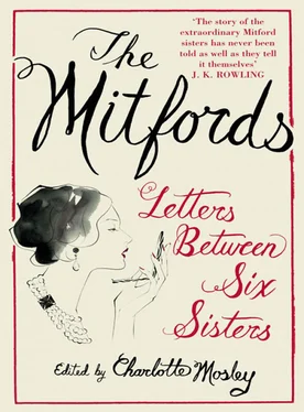 Charlotte Mosley The Mitfords: Letters between Six Sisters обложка книги