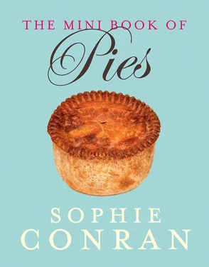 Sophie Conran The Mini Book of Pies обложка книги