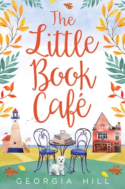 Georgia Hill The Little Book Café обложка книги