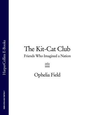 Ophelia Field The Kit-Cat Club: Friends Who Imagined a Nation обложка книги