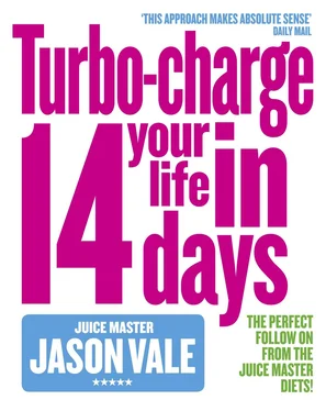 Jason Vale The Juice Master: Turbo-charge Your Life in 14 Days обложка книги