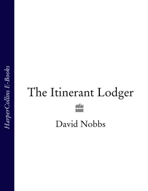 David Nobbs The Itinerant Lodger обложка книги