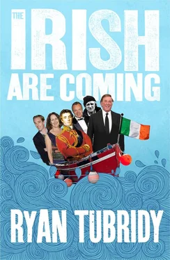 Ryan Tubridy The Irish Are Coming обложка книги