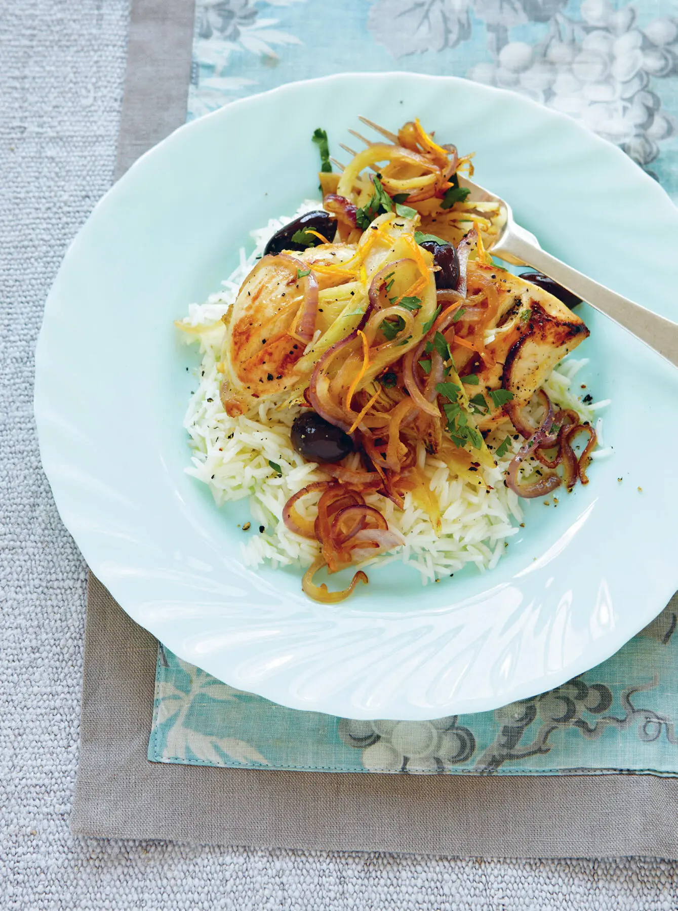 Chicken with Orange Fennel and Olives I love the combination of oranges and - фото 6