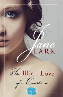 Jane Lark The Illicit Love of a Courtesan обложка книги