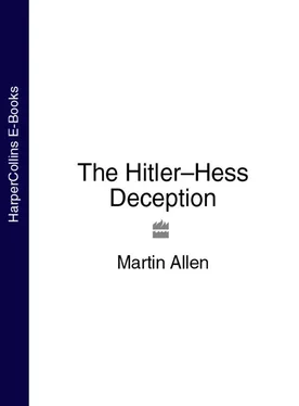 Martin Allen The Hitler–Hess Deception обложка книги