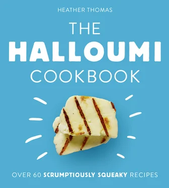 Heather Thomas The Halloumi Cookbook обложка книги
