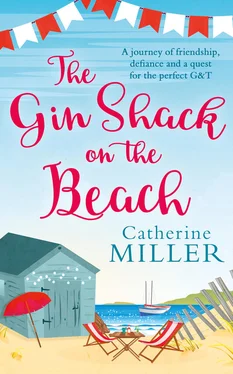 Catherine Miller The Gin Shack on the Beach обложка книги