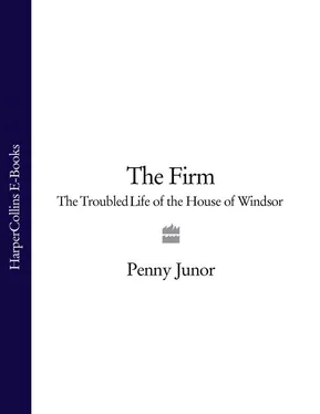 Penny Junor The Firm: The Troubled Life of the House of Windsor обложка книги
