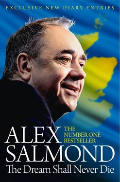 Alex Salmond The Dream Shall Never Die: 100 Days that Changed Scotland Forever обложка книги