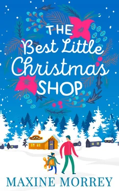 Maxine Morrey The Best Little Christmas Shop обложка книги