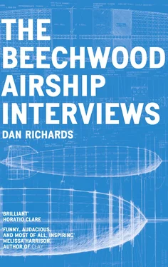 Dan Richards The Beechwood Airship Interviews обложка книги