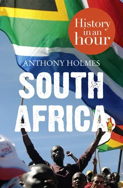 Anthony Holmes South Africa: History in an Hour обложка книги